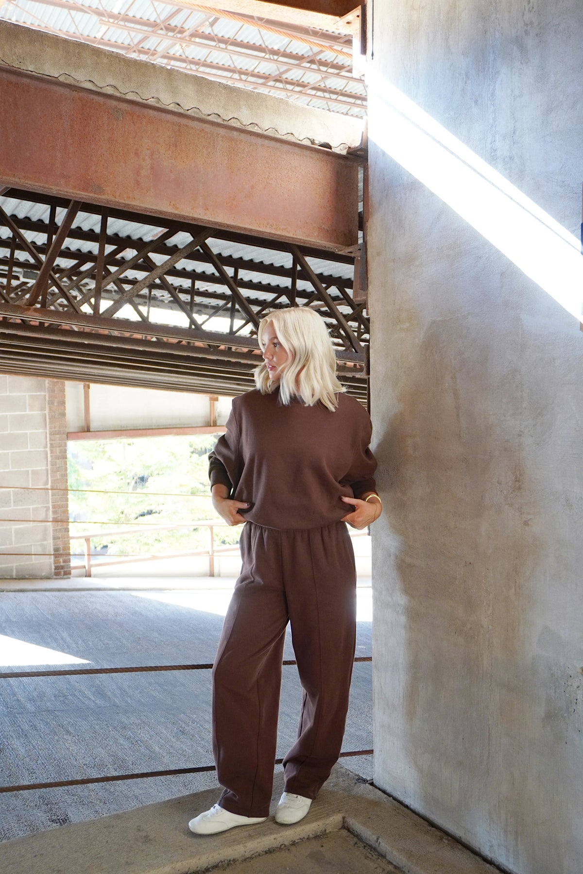 Brown Sweatpants