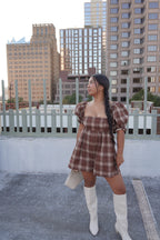 Plaid Romper