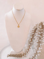 Hexagon Initial Necklace