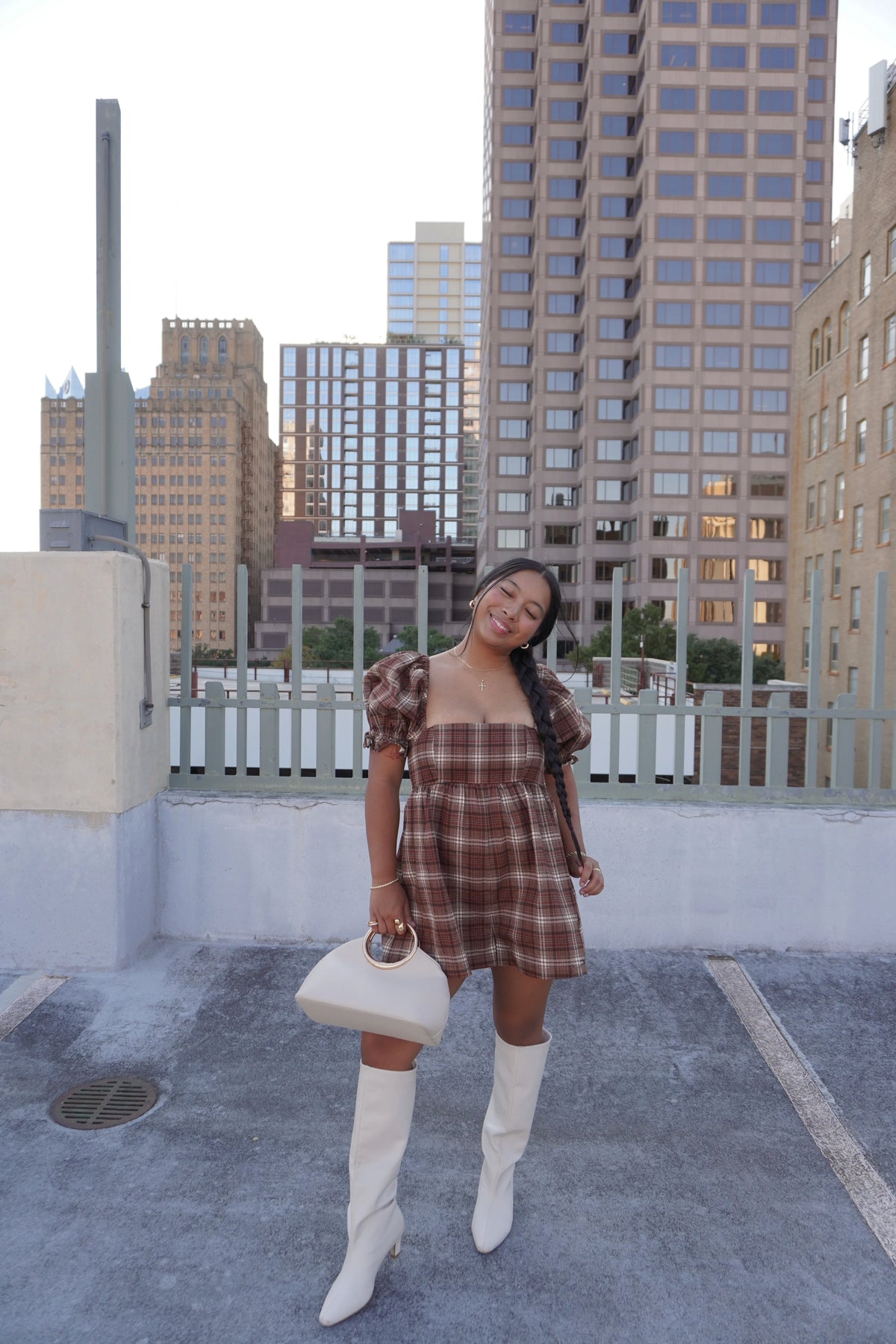 Plaid Romper