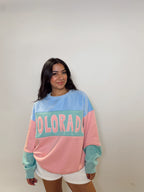 Color Block Pullover