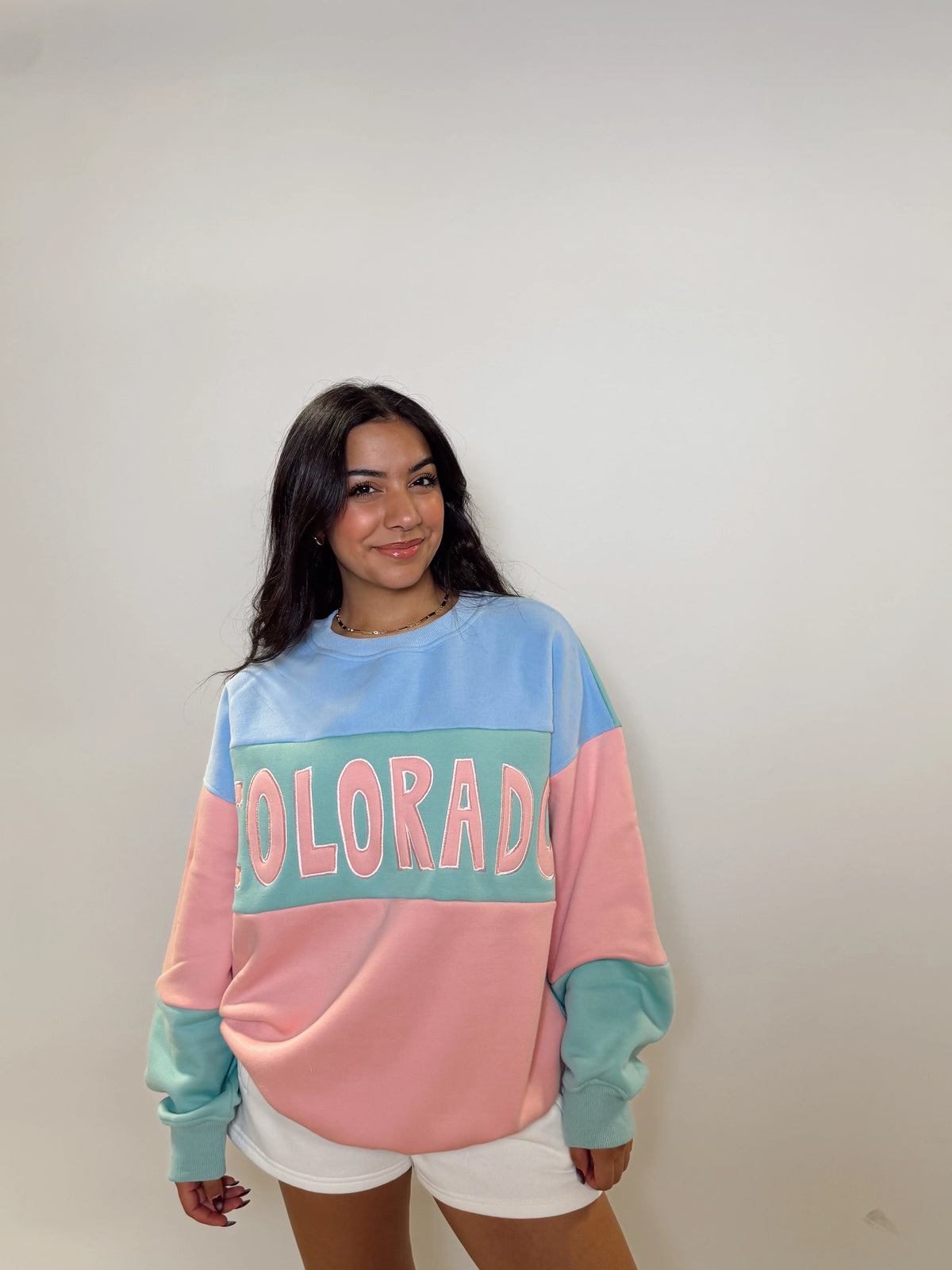 Color Block Pullover