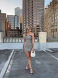 Strapless dress