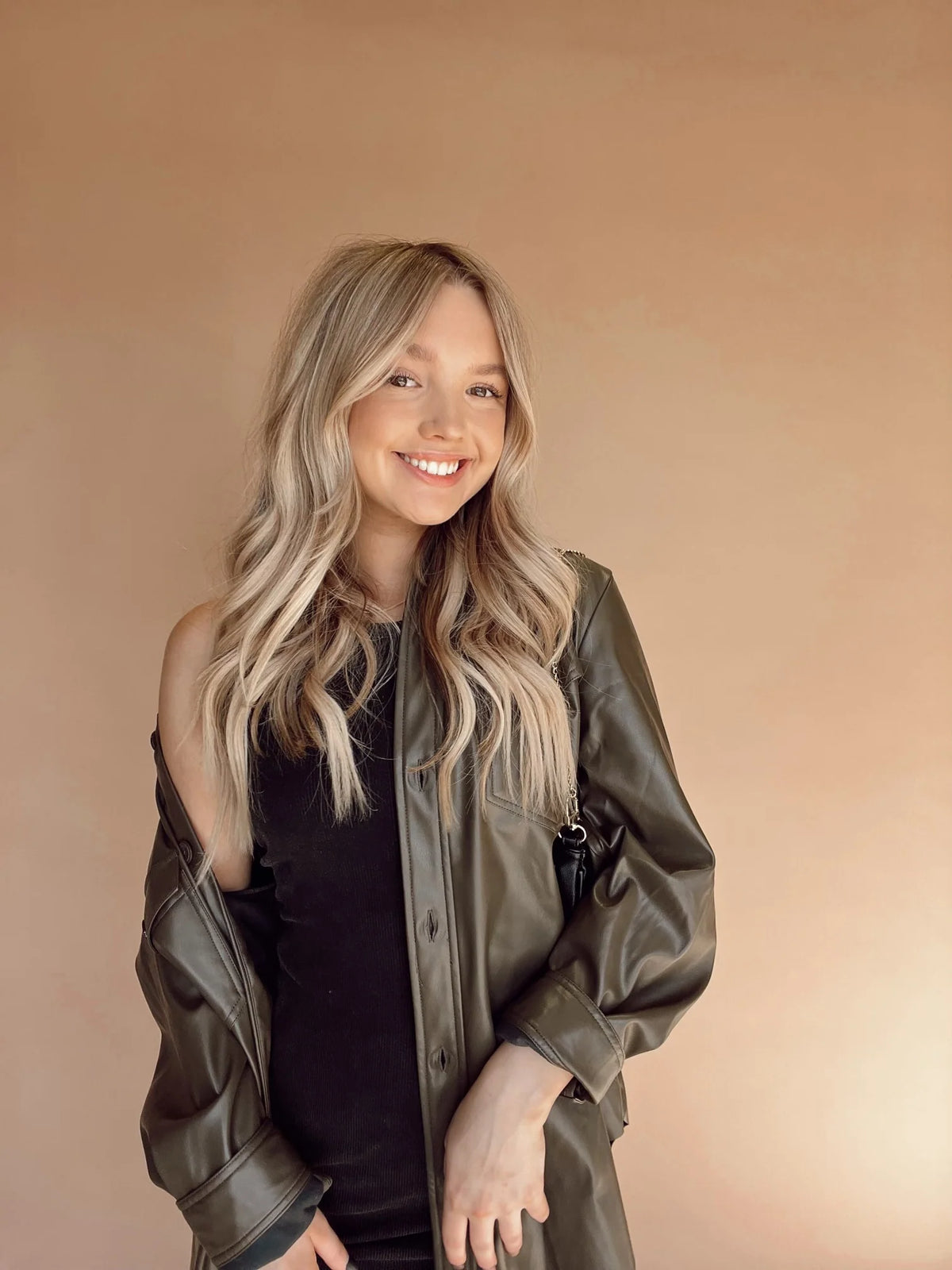 Westin Leather Shacket