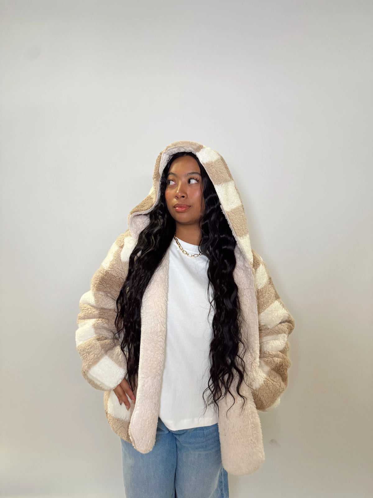 Sherpa Oversized Jacket