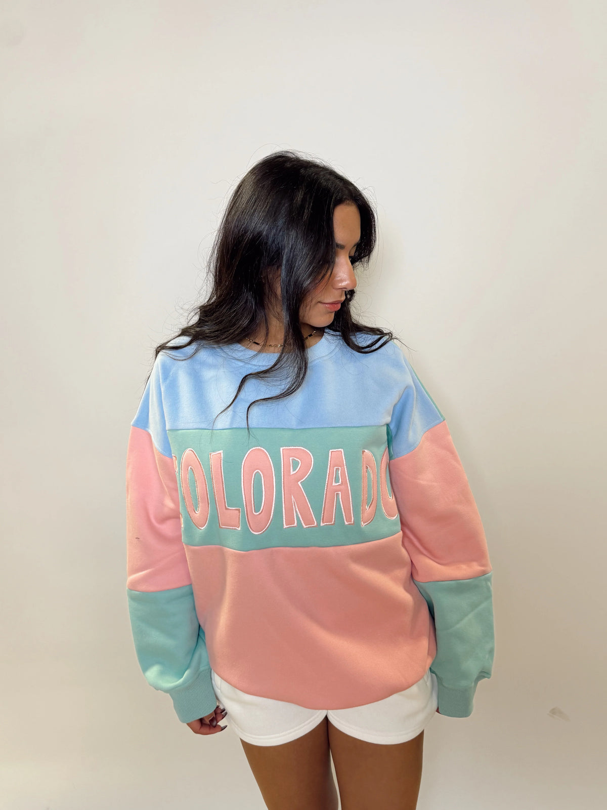 Color Block Pullover