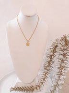 Hexagon Initial Necklace