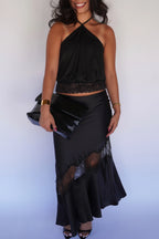 Halter Lace Top