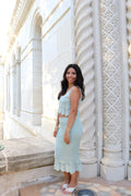 Sea foam Green Knit Skirt