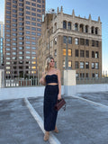 Denim Midi Skirt