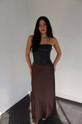 Satin Maxi Skirt