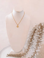 Hexagon Initial Necklace