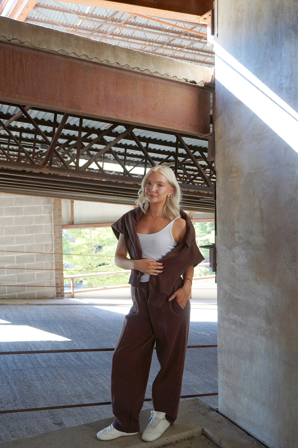 Brown Sweatpants