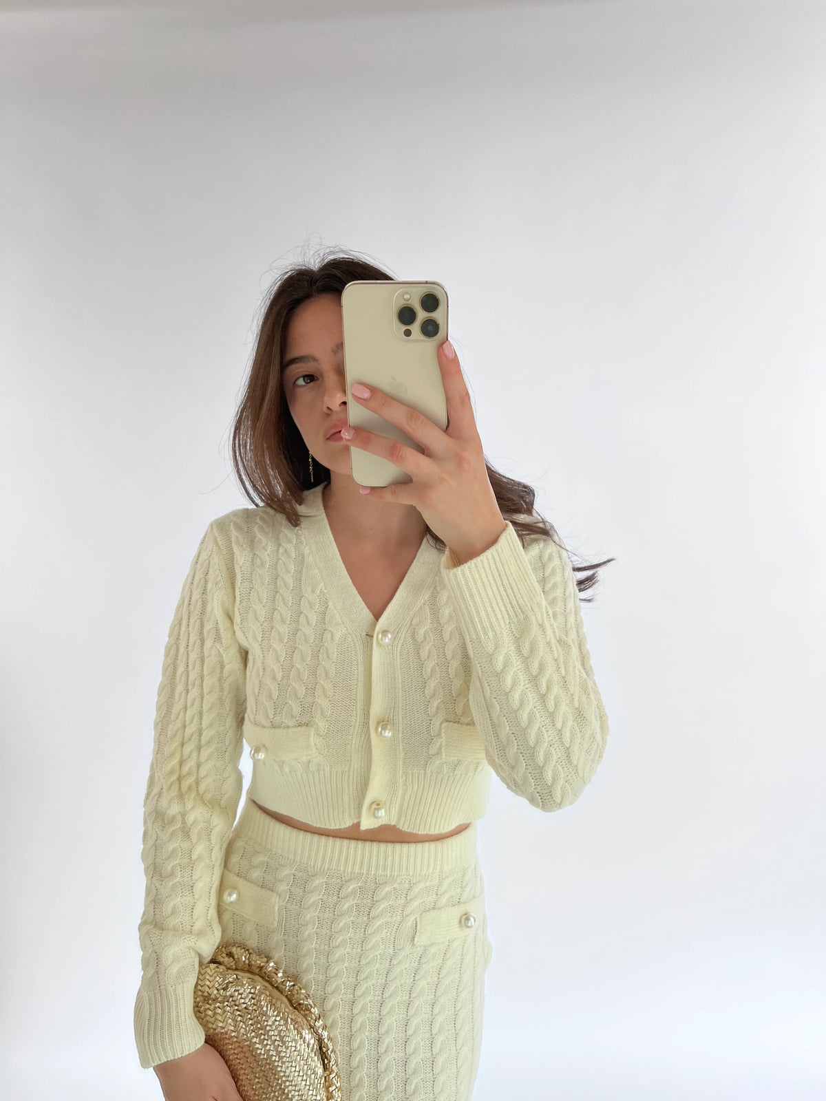 Knit Midi Skirt