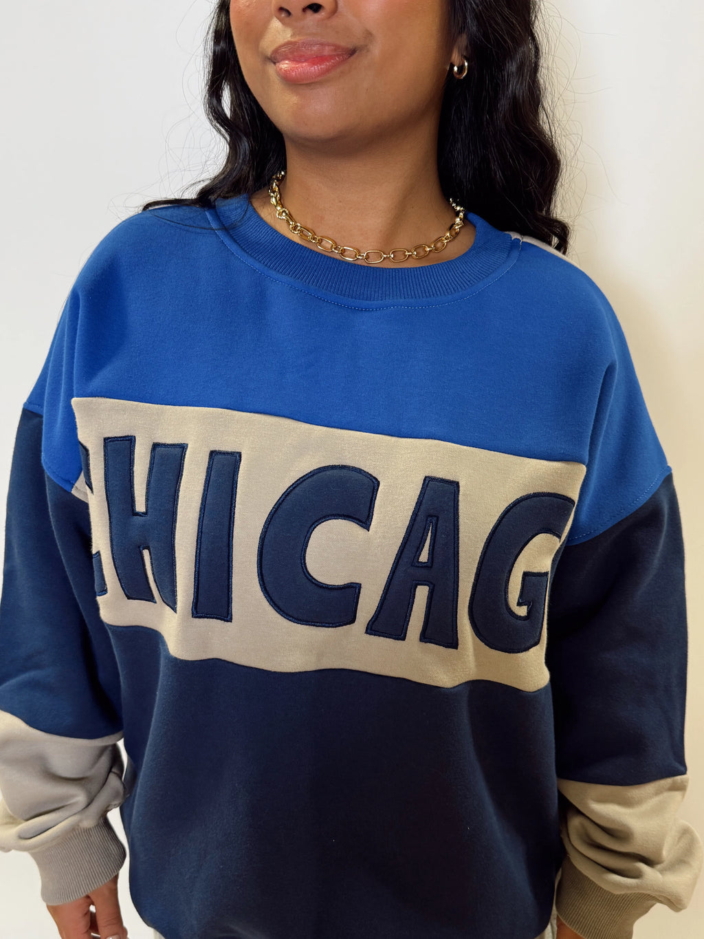 Color Block Pullover